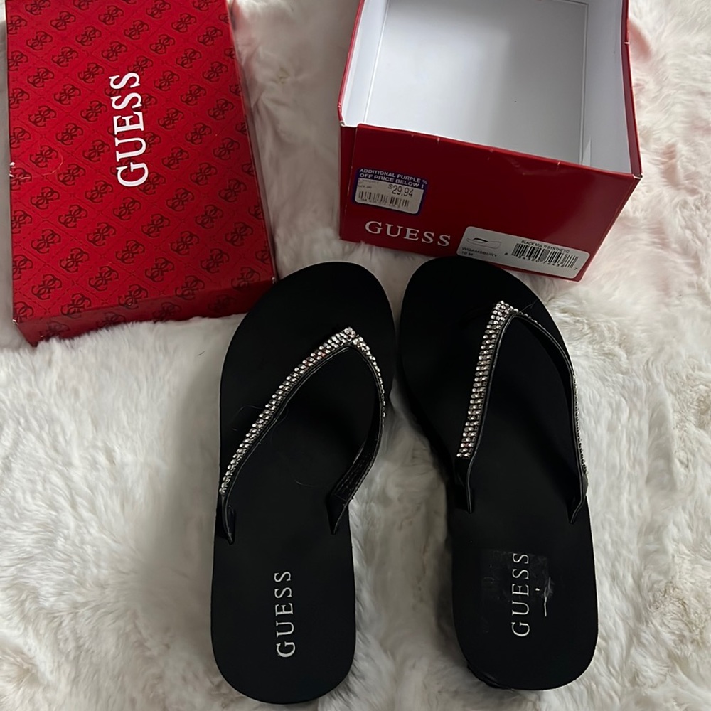 Jeweled Flip Flops